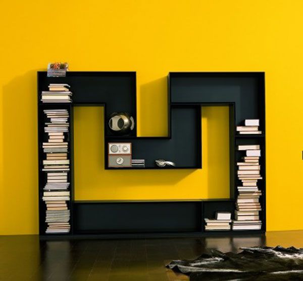 m-shaped-bookcase